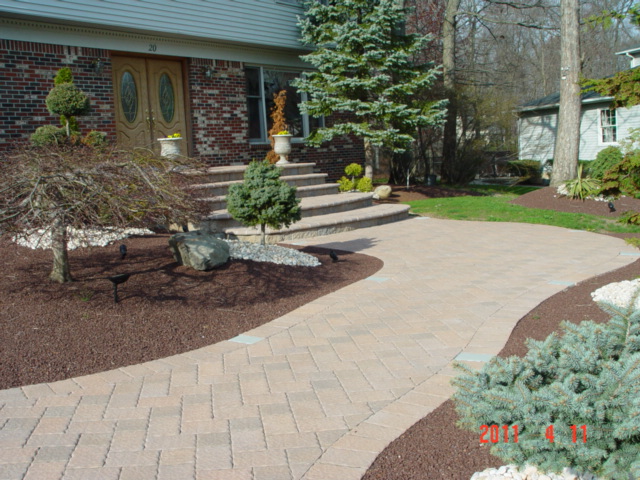 Paver Walkway and Steps