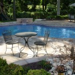 Pool Deck with Bullnose Paving