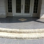 Granite Front Steps